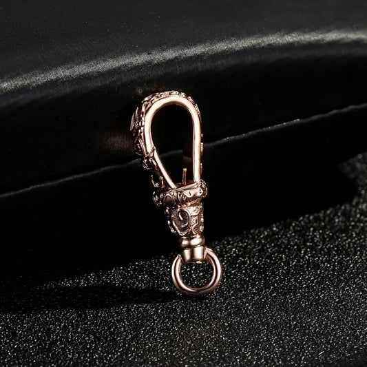 30MM LARGE ROSE GOLD ORNATE ALBERT CLASP - CLASP ONLY