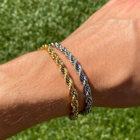 Gold/Silver Filled Rope bracelets